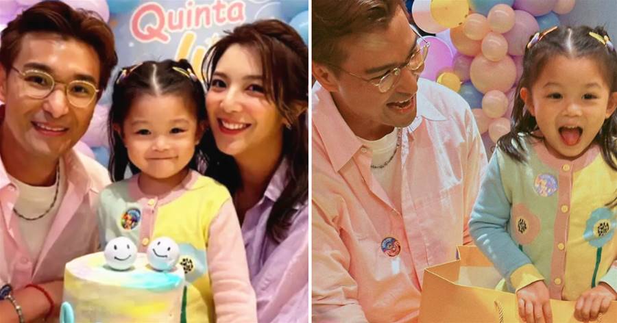 TVB視帝為4歲女兒慶生！眾星帶子女現身，6位星二代太呆萌可愛