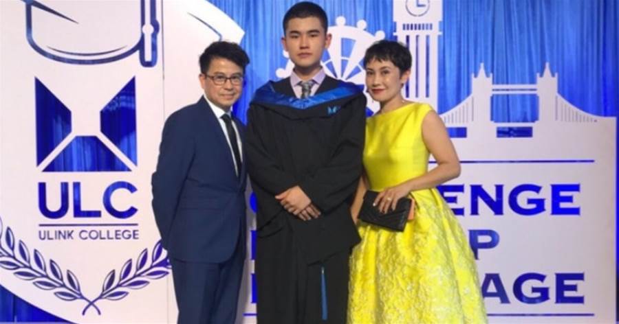 恭喜！黃一山21歲兒子世界排名第8大學畢業，回國后繼續讀碩士