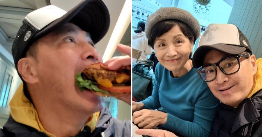 何家勁時隔3年回港過年！一家四口聚餐很溫馨，全員大眼睛高顏值